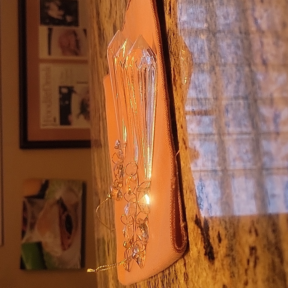 Set of 5 Christmas hanging crystals - Picture 2 of 10